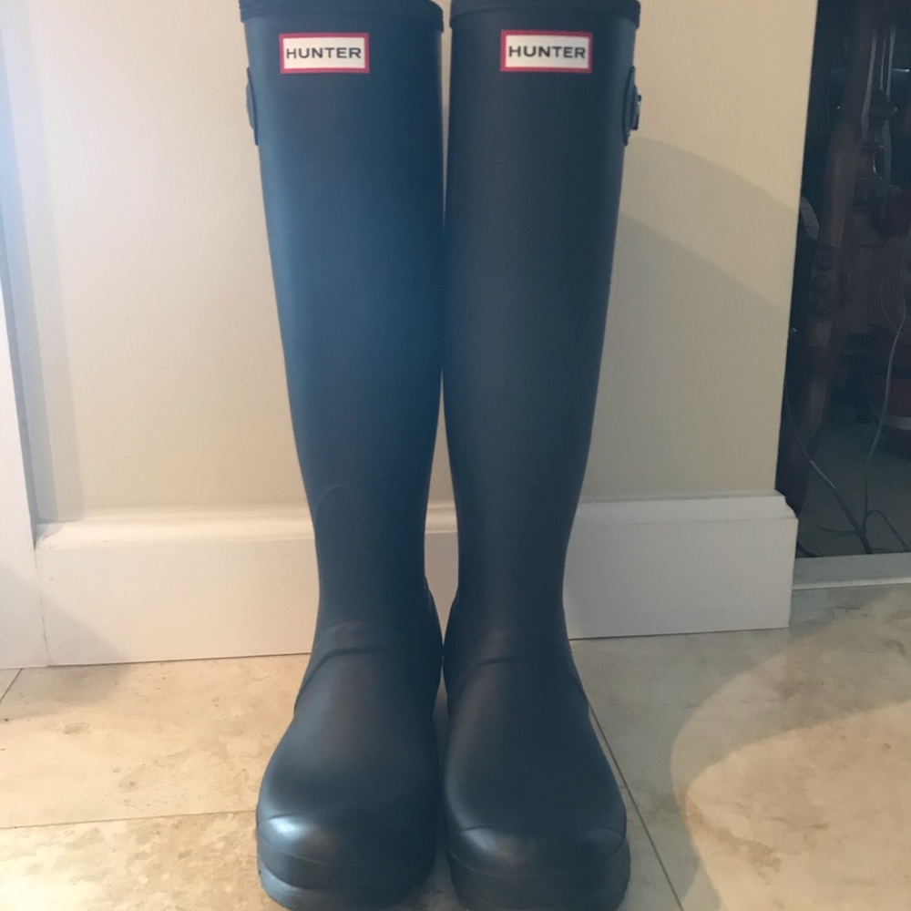 Women’s Tall Blue Hunter Boots